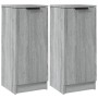 Aparadores 2 uds madera contrachapada gris Sonoma 30x30x70 cm de , Aparadores - Ref: Foro24-817009, Precio: 71,32 €, Descuent...