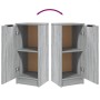 Aparadores 2 uds madera contrachapada gris Sonoma 30x30x70 cm de , Aparadores - Ref: Foro24-817009, Precio: 71,32 €, Descuent...