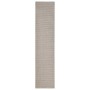 Alfombra de sisal natural color arena 66x300 cm de , Alfombras - Ref: Foro24-136356, Precio: 84,94 €, Descuento: %