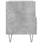 Mesita de noche madera ingeniería gris hormigón 40x35x47,5 cm de , Mesitas de noche - Ref: Foro24-827428, Precio: 43,83 €, De...