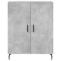 Aparador de madera de ingeniería gris hormigón 69,5x34x90 cm de , Aparadores - Ref: Foro24-827744, Precio: 84,83 €, Descuento: %