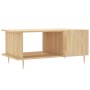 Mesa de centro madera contrachapada roble Sonoma 90x50x40 cm de , Mesas de centro - Ref: Foro24-829479, Precio: 58,77 €, Desc...