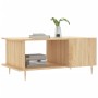 Mesa de centro madera contrachapada roble Sonoma 90x50x40 cm de , Mesas de centro - Ref: Foro24-829479, Precio: 58,77 €, Desc...