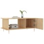 Mesa de centro madera contrachapada roble Sonoma 90x50x40 cm de , Mesas de centro - Ref: Foro24-829479, Precio: 58,77 €, Desc...