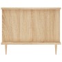Mesa de centro madera contrachapada roble Sonoma 90x50x40 cm de , Mesas de centro - Ref: Foro24-829479, Precio: 58,77 €, Desc...