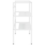 Estructura de lavabo de hierro blanco 79x38x83 cm de , Tocadores de baño - Ref: Foro24-338486, Precio: 65,57 €, Descuento: %