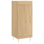 Aparador madera contrachapada color roble Sonoma 34,5x34x90 cm de , Aparadores - Ref: Foro24-830431, Precio: 62,29 €, Descuen...
