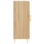 Aparador madera contrachapada color roble Sonoma 34,5x34x90 cm de , Aparadores - Ref: Foro24-830431, Precio: 62,29 €, Descuen...