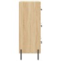 Aparador de madera de ingeniería roble Sonoma 69,5x34x90 cm de , Aparadores - Ref: Foro24-827863, Precio: 116,98 €, Descuento: %