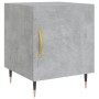 Mesita de noche madera de ingeniería gris hormigón 40x40x50 cm de , Mesitas de noche - Ref: Foro24-827524, Precio: 28,11 €, D...