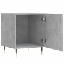 Mesita de noche madera de ingeniería gris hormigón 40x40x50 cm de , Mesitas de noche - Ref: Foro24-827524, Precio: 28,11 €, D...