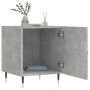 Mesita de noche madera de ingeniería gris hormigón 40x40x50 cm de , Mesitas de noche - Ref: Foro24-827524, Precio: 28,11 €, D...
