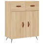 Aparador de madera de ingeniería roble Sonoma 69,5x34x90 cm de , Aparadores - Ref: Foro24-827951, Precio: 83,01 €, Descuento: %