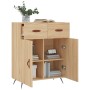 Aparador de madera de ingeniería roble Sonoma 69,5x34x90 cm de , Aparadores - Ref: Foro24-827951, Precio: 83,01 €, Descuento: %