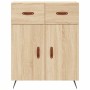 Aparador de madera de ingeniería roble Sonoma 69,5x34x90 cm de , Aparadores - Ref: Foro24-827951, Precio: 83,01 €, Descuento: %