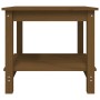 Mesa de centro madera maciza de pino marrón miel 50x50x45 cm de , Mesas de centro - Ref: Foro24-822280, Precio: 65,84 €, Desc...