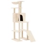Rascador para gatos con postes de sisal crema 166 cm de , Mobiliario para gatos - Ref: Foro24-171681, Precio: 96,44 €, Descue...