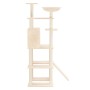 Rascador para gatos con postes de sisal crema 166 cm de , Mobiliario para gatos - Ref: Foro24-171681, Precio: 96,44 €, Descue...