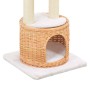 Rascador para gatos con poste de sisal madera natural de sauce de , Mobiliario para gatos - Ref: Foro24-170728, Precio: 110,3...