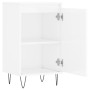 Aparador madera de ingeniería blanco brillante 40x35x70 cm de , Aparadores - Ref: Foro24-831056, Precio: 56,47 €, Descuento: %