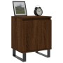 Mesita de noche 2 uds madera ingeniería roble marrón 40x30x50cm de , Mesitas de noche - Ref: Foro24-826859, Precio: 53,01 €, ...