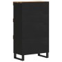 Armario auxiliar madera maciza de mango 60x33x107 cm de , Mesitas de noche - Ref: Foro24-352892, Precio: 140,69 €, Descuento: %