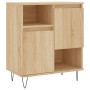 Aparador de madera contrachapada roble Sonoma 60x35x70 cm de , Aparadores - Ref: Foro24-831191, Precio: 65,38 €, Descuento: %
