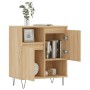 Aparador de madera contrachapada roble Sonoma 60x35x70 cm de , Aparadores - Ref: Foro24-831191, Precio: 65,38 €, Descuento: %