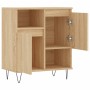 Aparador de madera contrachapada roble Sonoma 60x35x70 cm de , Aparadores - Ref: Foro24-831191, Precio: 65,38 €, Descuento: %