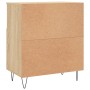 Aparador de madera contrachapada roble Sonoma 60x35x70 cm de , Aparadores - Ref: Foro24-831191, Precio: 65,38 €, Descuento: %