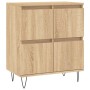 Aparador de madera contrachapada roble Sonoma 60x35x70 cm de , Aparadores - Ref: Foro24-831215, Precio: 75,65 €, Descuento: %