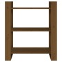 Estantería/divisor de espacios pino marrón miel 80x35x91 cm de , Librerías y estanterías - Ref: Foro24-813902, Precio: 47,23 ...