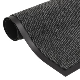 Felpudo de nudo antracita 60x150 cm de , Felpudos - Ref: Foro24-326950, Precio: 31,00 €, Descuento: %