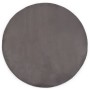 Alfombra de pelo sintético de conejo gris oscuro 160 cm de , Alfombras - Ref: Foro24-285094, Precio: 74,40 €, Descuento: %