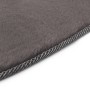 Alfombra de pelo sintético de conejo gris oscuro 160 cm de , Alfombras - Ref: Foro24-285094, Precio: 74,40 €, Descuento: %