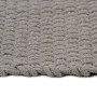 Alfombra rectangular algodón gris 200x300 cm de , Alfombras - Ref: Foro24-345124, Precio: 163,57 €, Descuento: %