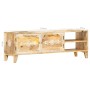 Mueble de TV madera maciza de mango 120x30x40 cm de , Muebles TV - Ref: Foro24-286408, Precio: 248,92 €, Descuento: %