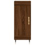 Aparador madera de ingeniería marrón roble 34,5x34x90 cm de , Aparadores - Ref: Foro24-830427, Precio: 62,22 €, Descuento: %
