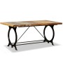 Mesa de comedor de madera maciza reciclada 180 cm de , Mesas de cocina y de comedor - Ref: Foro24-244800, Precio: 434,14 €, D...