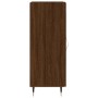 Aparador madera de ingeniería marrón roble 34,5x34x90 cm de , Aparadores - Ref: Foro24-828779, Precio: 60,42 €, Descuento: %