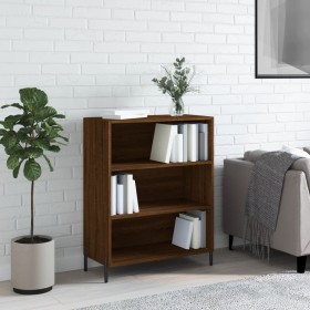 Estantería madera de ingeniería roble marrón 69,5x32,5x90 cm de , Aparadores - Ref: Foro24-828379, Precio: 61,87 €, Descuento: %