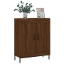 Aparador de madera de ingeniería marrón roble 69,5x34x90 cm de , Aparadores - Ref: Foro24-830211, Precio: 90,28 €, Descuento: %