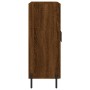 Aparador de madera de ingeniería marrón roble 69,5x34x90 cm de , Aparadores - Ref: Foro24-830211, Precio: 90,28 €, Descuento: %