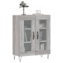 Aparador de madera de ingeniería gris Sonoma 69,5x34x90 cm de , Aparadores - Ref: Foro24-827786, Precio: 87,33 €, Descuento: %