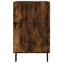 Mesita de noche madera de ingeniería roble ahumado 40x40x66 cm de , Mesitas de noche - Ref: Foro24-827681, Precio: 63,74 €, D...