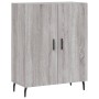 Aparador de madera de ingeniería gris Sonoma 69,5x34x90 cm de , Aparadores - Ref: Foro24-827746, Precio: 87,29 €, Descuento: %