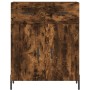 Aparador de madera de ingeniería roble ahumado 69,5x34x90 cm de , Aparadores - Ref: Foro24-827993, Precio: 94,33 €, Descuento: %