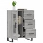 Aparador de madera de ingeniería gris Sonoma 69,5x34x90 cm de , Aparadores - Ref: Foro24-828074, Precio: 112,30 €, Descuento: %
