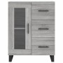 Aparador de madera de ingeniería gris Sonoma 69,5x34x90 cm de , Aparadores - Ref: Foro24-828074, Precio: 112,30 €, Descuento: %