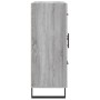 Aparador de madera de ingeniería gris Sonoma 69,5x34x90 cm de , Aparadores - Ref: Foro24-828074, Precio: 112,30 €, Descuento: %